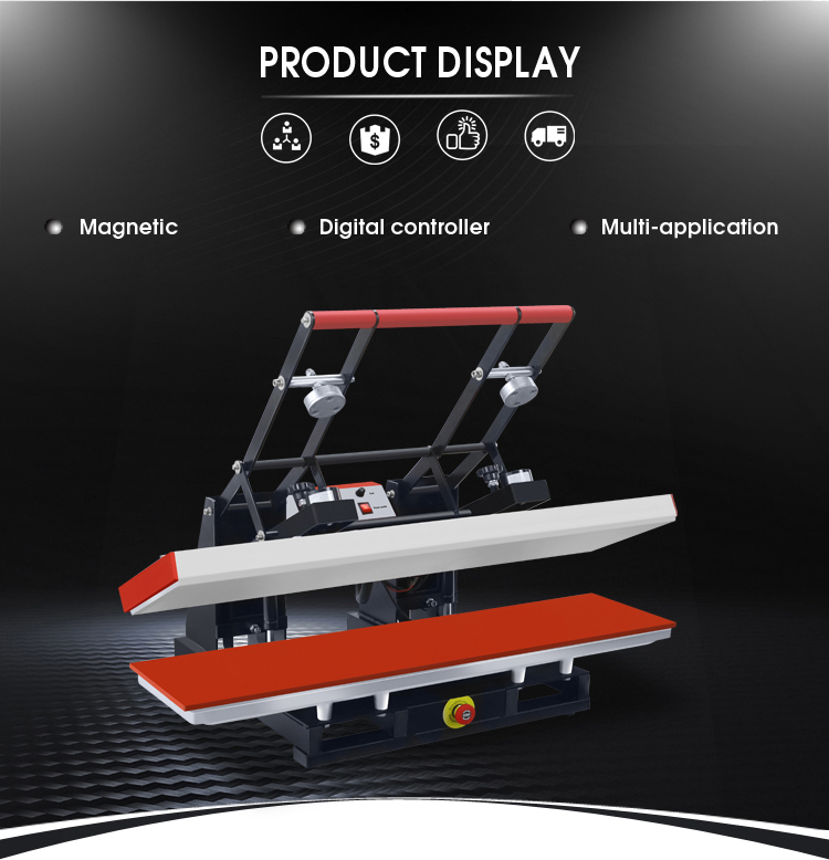 Auto Open Sublimation Lanyard Transfer Heat Press Printing Machine Ribbon