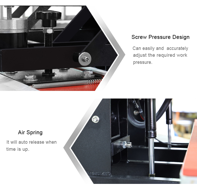 Auto Open Sublimation Lanyard Transfer Heat Press Printing Machine Ribbon