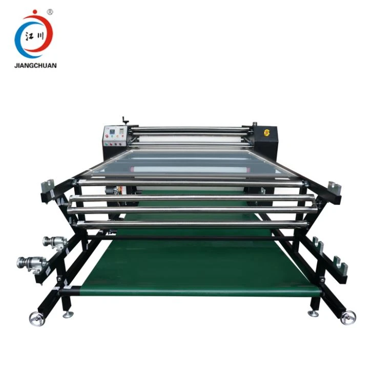 Roller Textil Värme Press Maskin